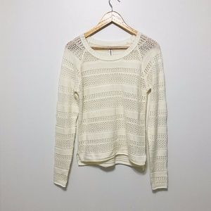 Aeropostale Sweater - Large Cream 💜